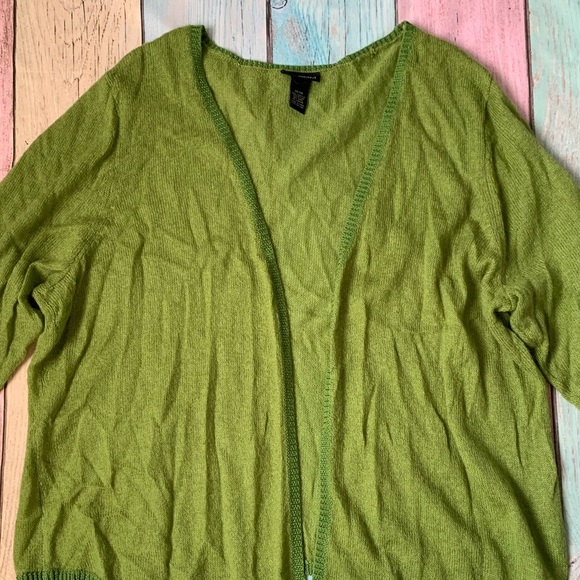 Green lane Bryant open front cardigan 26/28 - Picture 3 of 9